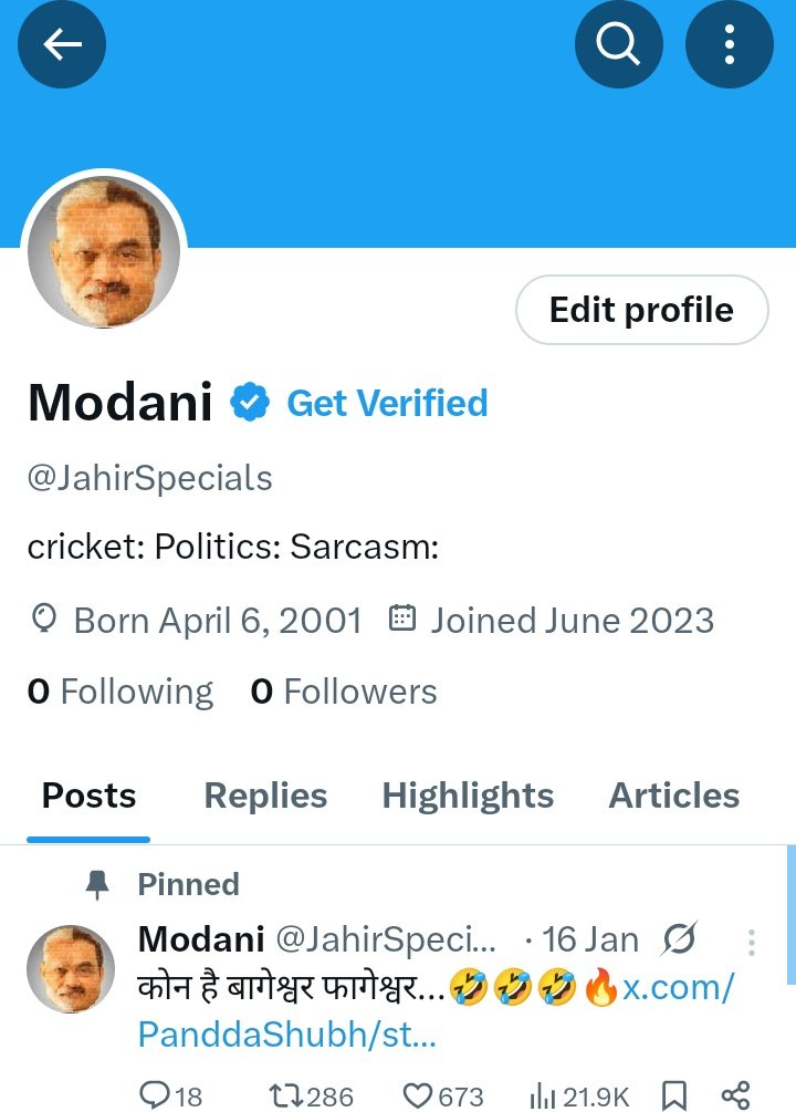 Jahir tweet media