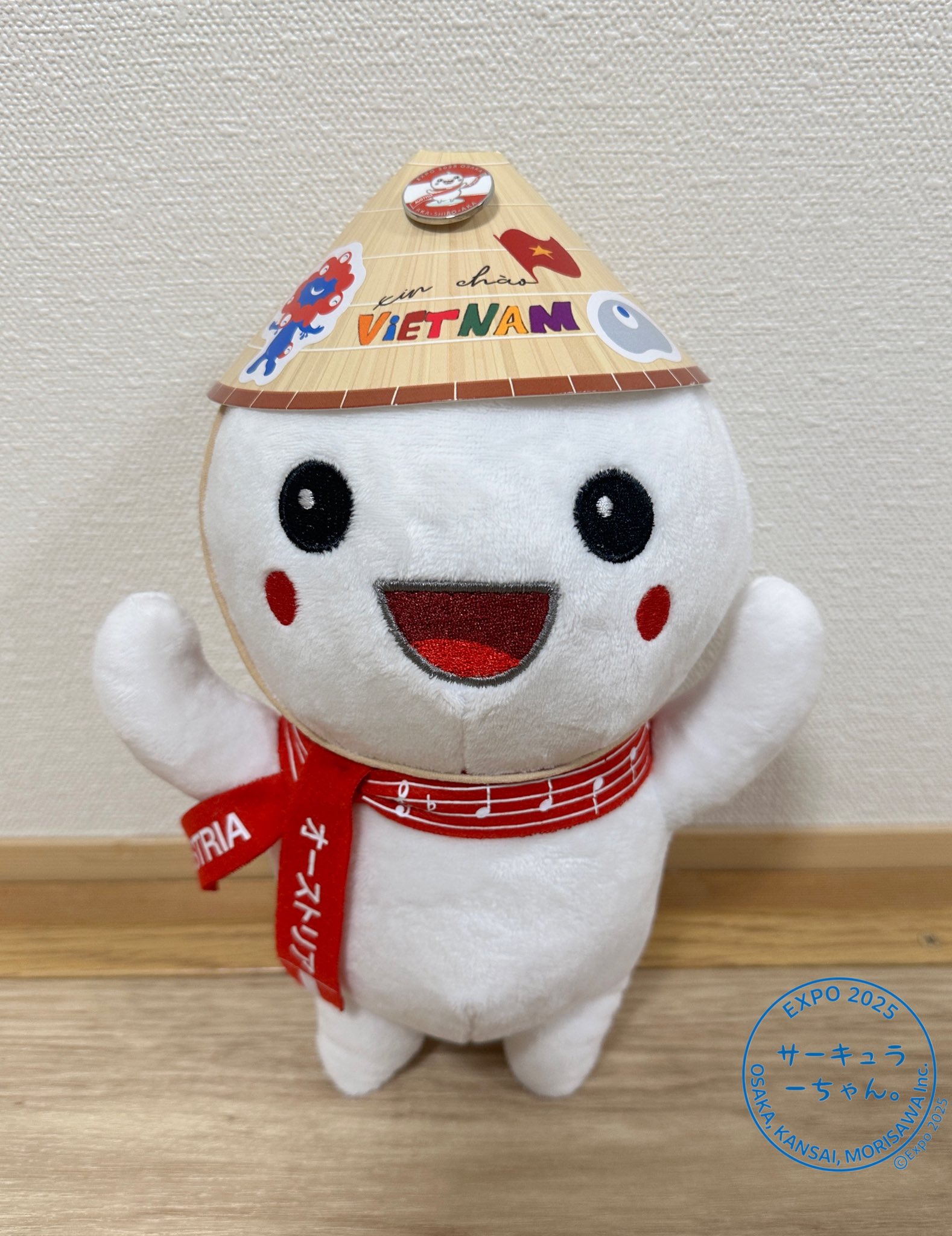 アカシロアカ　オーストリア館 大阪　関西万博　EXPO2025 マスコット アカシロアカ オーストリア館 大阪 関西万博 EXPO2025 マスコット