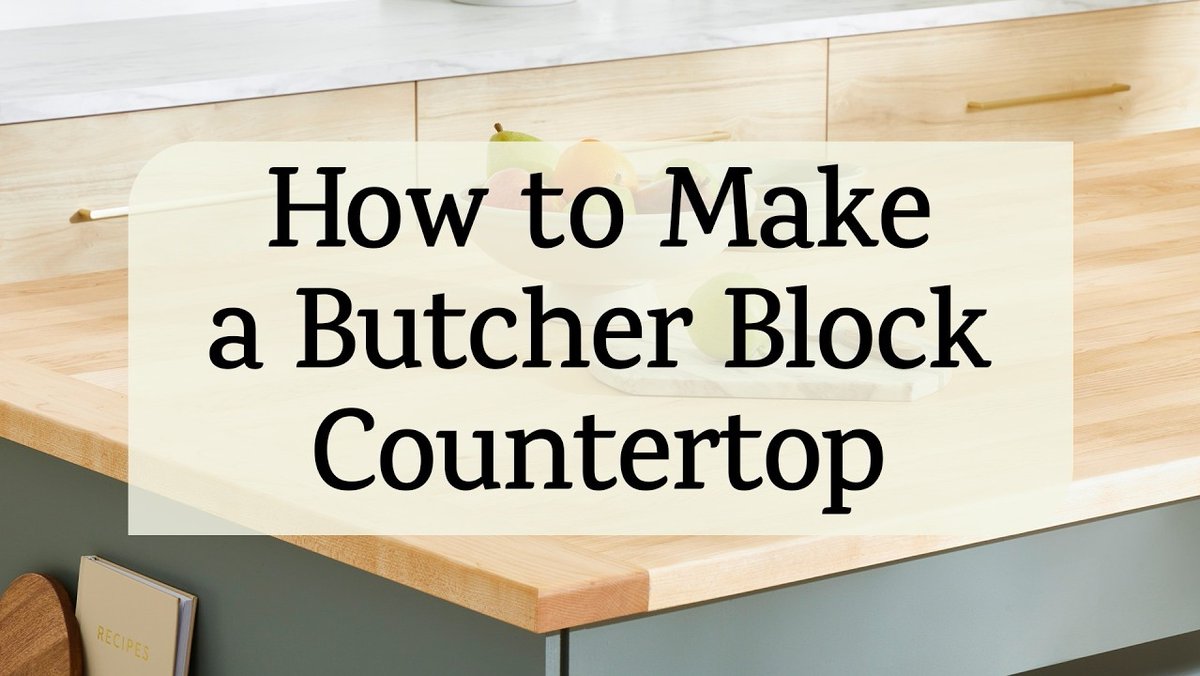 How to Make a Butcher Block Countertop youtube.com/watch?v=wWQwCP…