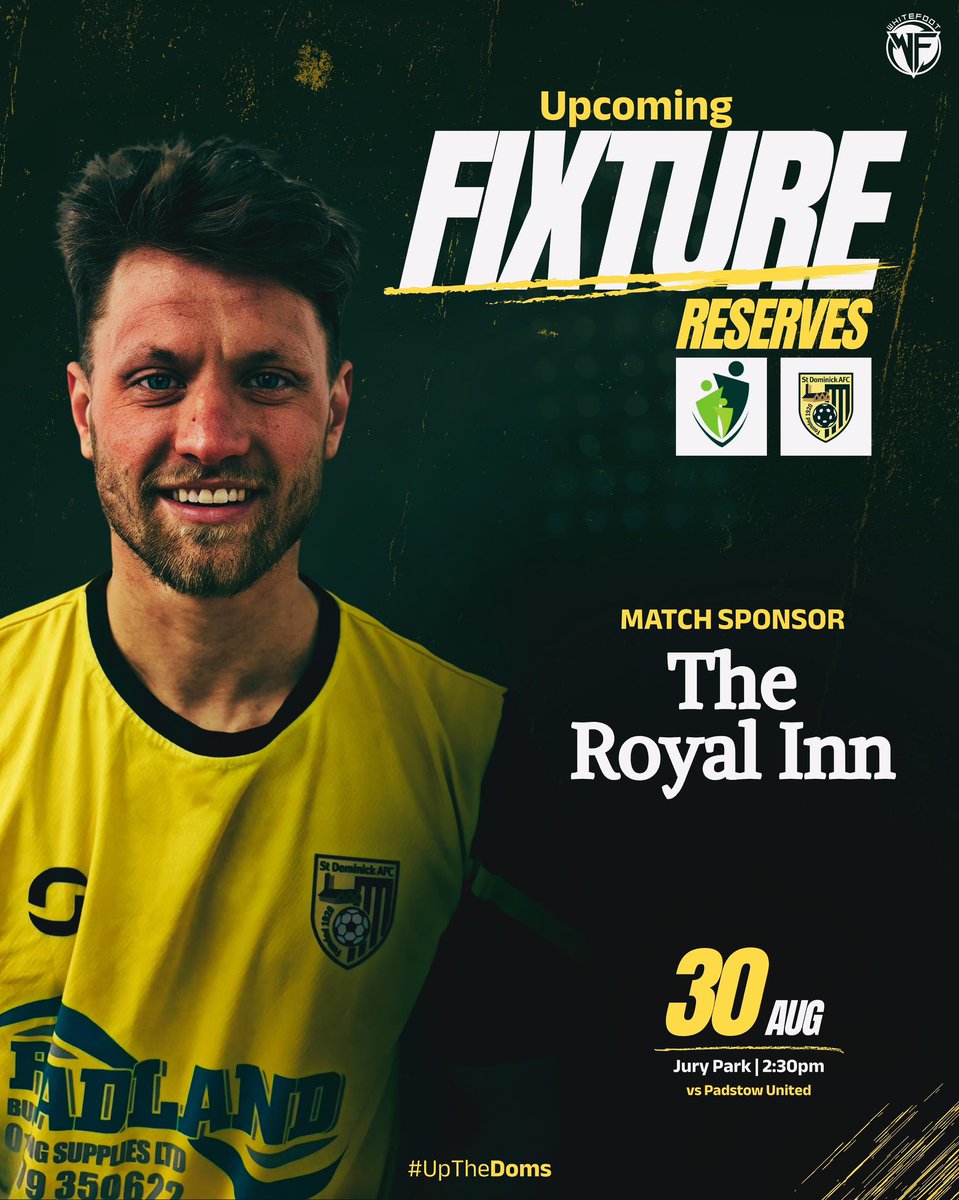 💛Season Opener🖤

The Reserves kick off their campaign with a tough trip to Padstow on Saturday kicking off at 14:30.

No fixture for the first team as their campaign gets underway next week

UTD 💛🖤