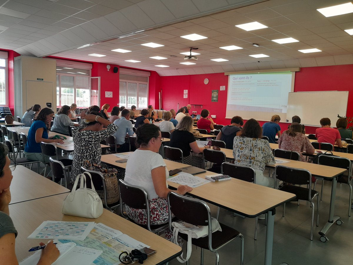 InstitutOzanam's tweet photo. La rentrée à l’ISFEC Atlantique bat son plein !
➡️ Semaine du 18 au 22 août : nos formateurs se sont retrouvés à Nantes et à La Roche-sur-Yon pour partager un temps de réunion.
➡️ Semaine du 25 au 29 août : place aux premiers groupes en formation, 1er et 2nd degré. https://t.co/W2AlWdYnVu