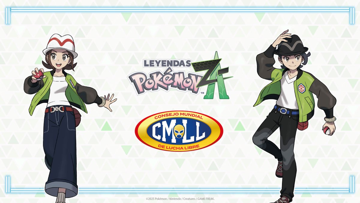 Pokémon LATAM (@pokemonlatam) on Twitter photo 🎬 De la pantalla al ring 🇲🇽
Prepárate para Leyendas Pokémon: Z-A × <a href="/CMLL_OFICIAL/">Lucha Libre CMLL</a> una colaboración explosiva entre Pokémon y el Consejo Mundial de Lucha Libre.
📍 Arena México, CDMX
📅 25 de septiembre | 🕕 19:00 hora local
🎟️ Entradas en Ticketmaster ticketmaster.com.mx/event/14006316… 🎬 De la pantalla al ring 🇲🇽
Prepárate para Leyendas Pokémon: Z-A × <a href="/CMLL_OFICIAL/">Lucha Libre CMLL</a> una colaboración explosiva entre Pokémon y el Consejo Mundial de Lucha Libre.
📍 Arena México, CDMX
📅 25 de septiembre | 🕕 19:00 hora local
🎟️ Entradas en Ticketmaster ticketmaster.com.mx/event/14006316…