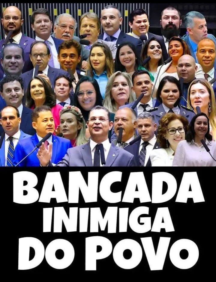 🚨 ATENÇÃO MILITÂNCIA! 🚨

O Congresso está contra o povo!
Querem empurrar a PEC da Banditagem, proteger os ricos e blindar os políticos corruptos.

Mas a gente não vai calar! ✊
É hora de subir as tags e mostrar força:

👉 CONGRESSO CONTRA O POVO
👉 PEC DA BANDIDAGEM
👉 CENTRÃO