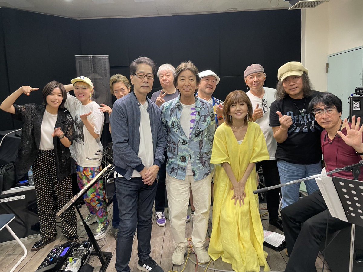 林哲司Song File Live拡大版SPいよいよ間近！
稲垣潤一さん松本伊代さんをお迎えしリハ万事終了！
#真夜中のドア #September #悲しみがとまらない #ふたりの夏物語 #思い出のビーチクラブ 他
ラストチャンス、是非この機会に！

8/30(土) 8/31(日)よみうり大手町ホール
詳細👇
vintage-rock.com/artists_events…