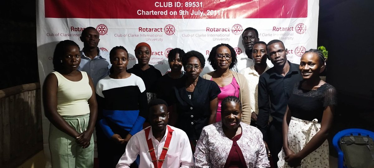RacClarkeIntUni's tweet photo. We held a club assembly where we hosted delegates from our mother club @RotaryClubofSu2 president @CatherineKijja1 and AP; where we discussed various issues concerning the club. https://t.co/K7Zj0H8rno