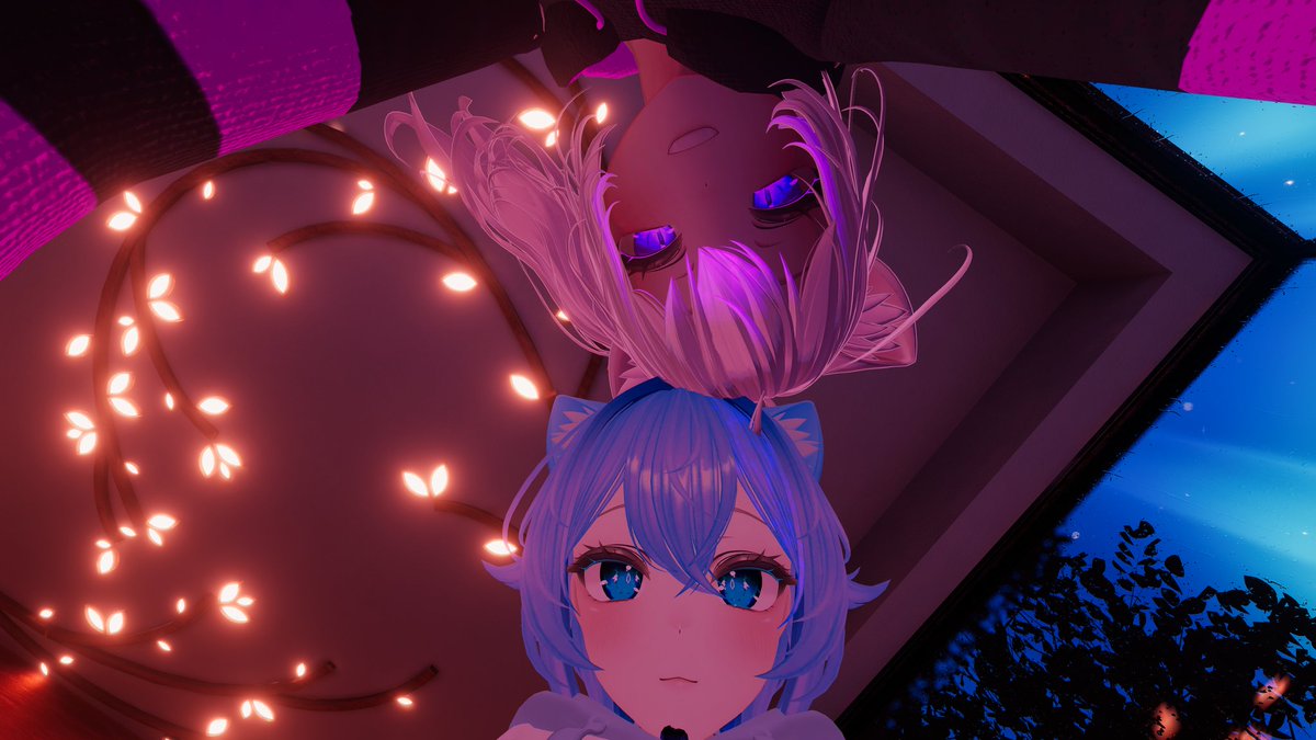 FawfulVR's tweet image. POV, you're me being boolied by these 2 cuties!