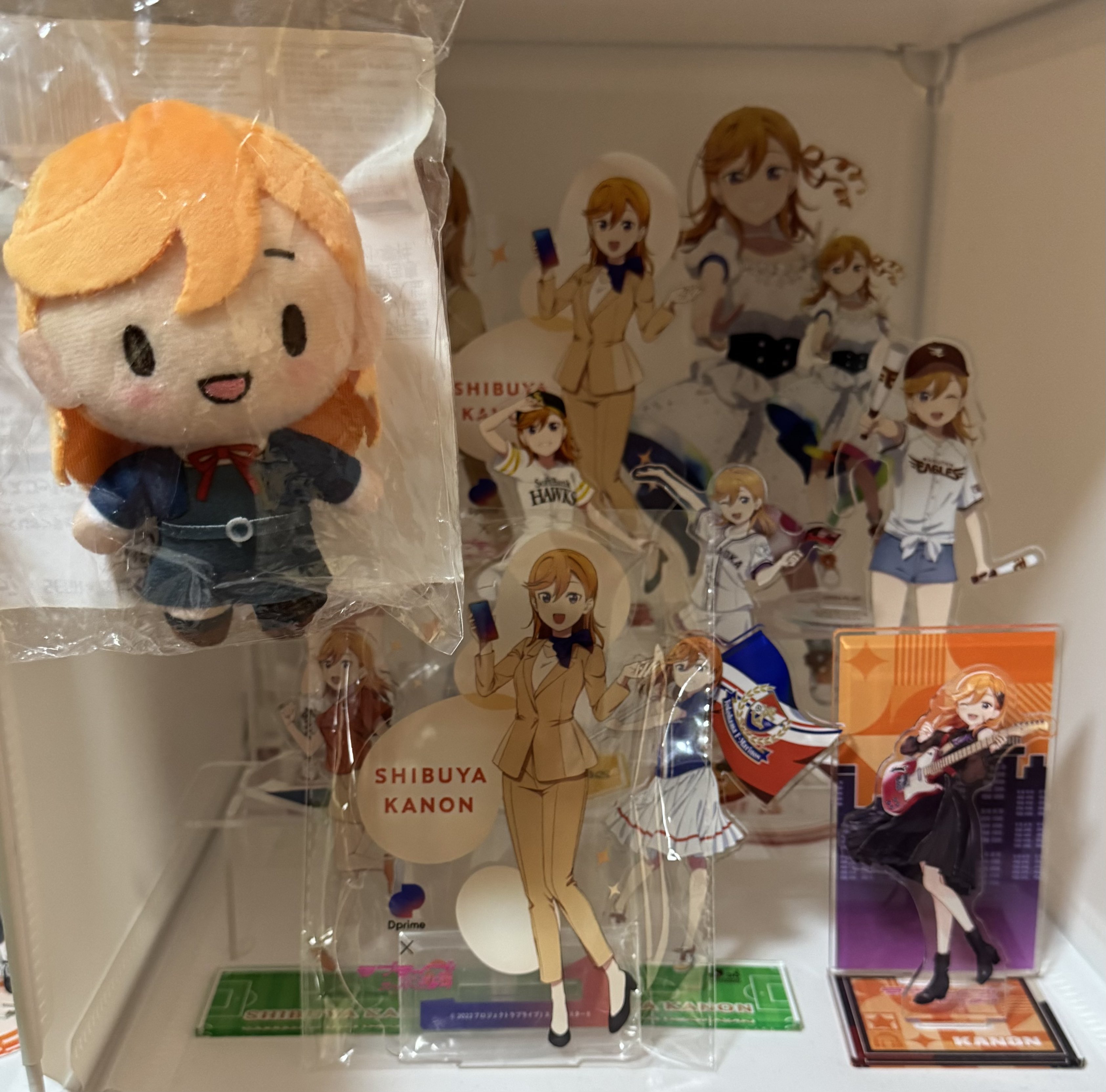 ふわぷち 澁谷かのん 未開封 Liella 澁谷かのん ふわぷち マスコットぬいぐるみ - メルカリ