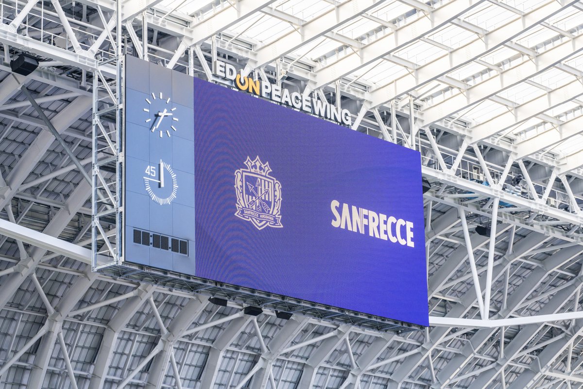 digiLED_'s tweet image. Edion Peace Wing Hiroshima Shines with digiLED VISION A stadium screens! 

👉Discover the power of VISION A at digiled.com/product/vision… and see how we&apos;re transforming stadiums! 

#LEDDisplays #stadiumtech #arenascreens