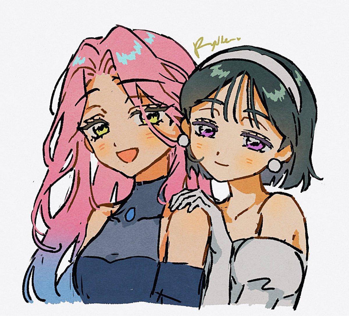 i lowkey miss my old artstyle when i tried to mimic vivinos