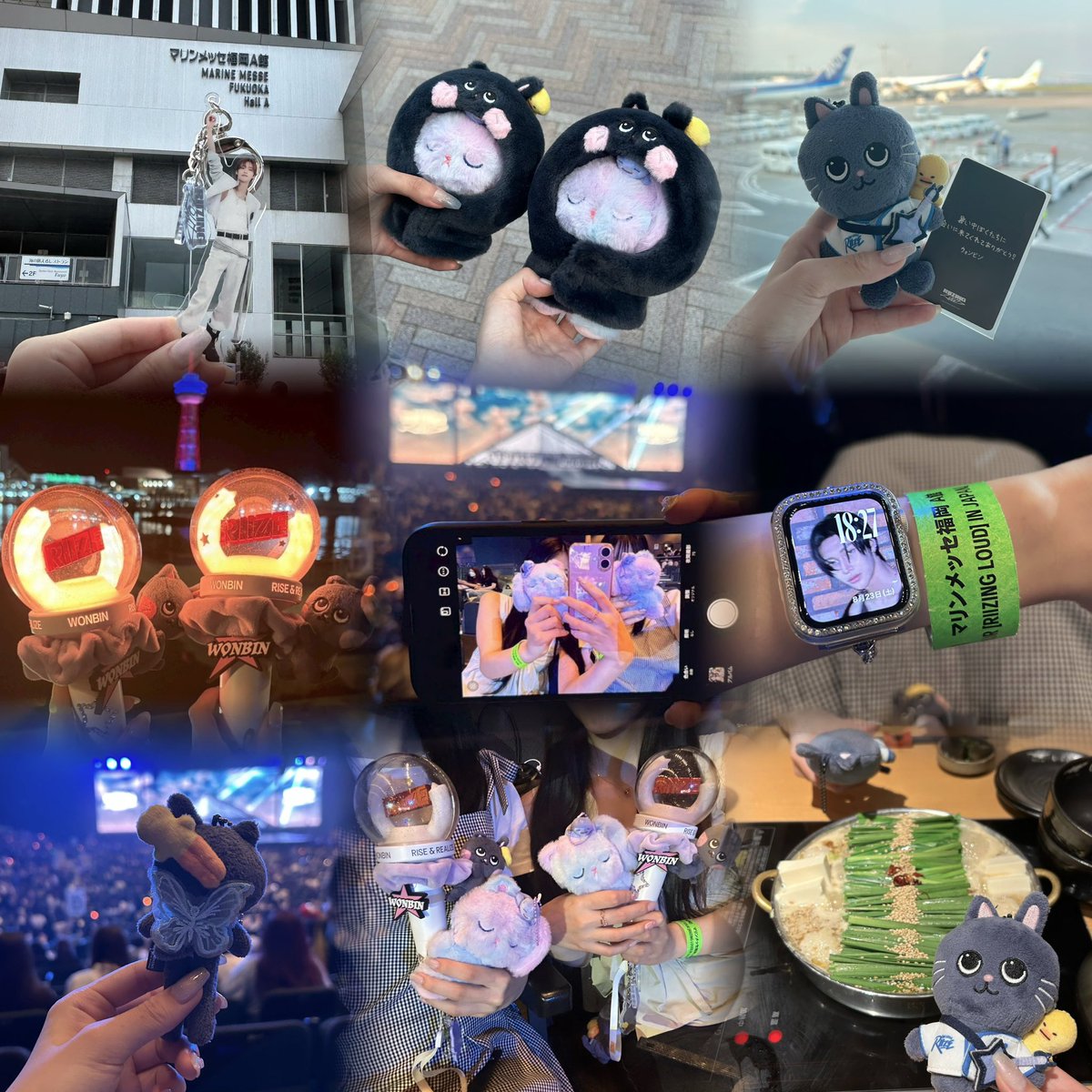 𝟢𝟪𝟤𝟥  𝘙𝘐𝘐𝘡𝘐𝘕𝘎 𝘓𝘖𝘜𝘋 𝘪𝘯 𝘍𝘜𝘒𝘜𝘖𝘒𝘈 ☆ᯤ

いつも全力で限界超えても最高のパフォーマンスしてくれるRIIZE大好きだしありがとう😭🧡
夜ご飯に駆け込みもつ鍋も食べられて福岡めっちゃ楽しかったからまた絶対行く🎵✨️