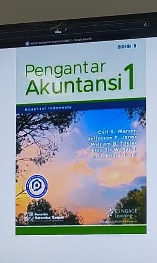 merenunki's tweet photo. wtb preloved buku pengantar akuntansi 1 edisi 5 Carl S. Warren #zonauang️ #preloved #wtb https://t.co/bvK4kk440n