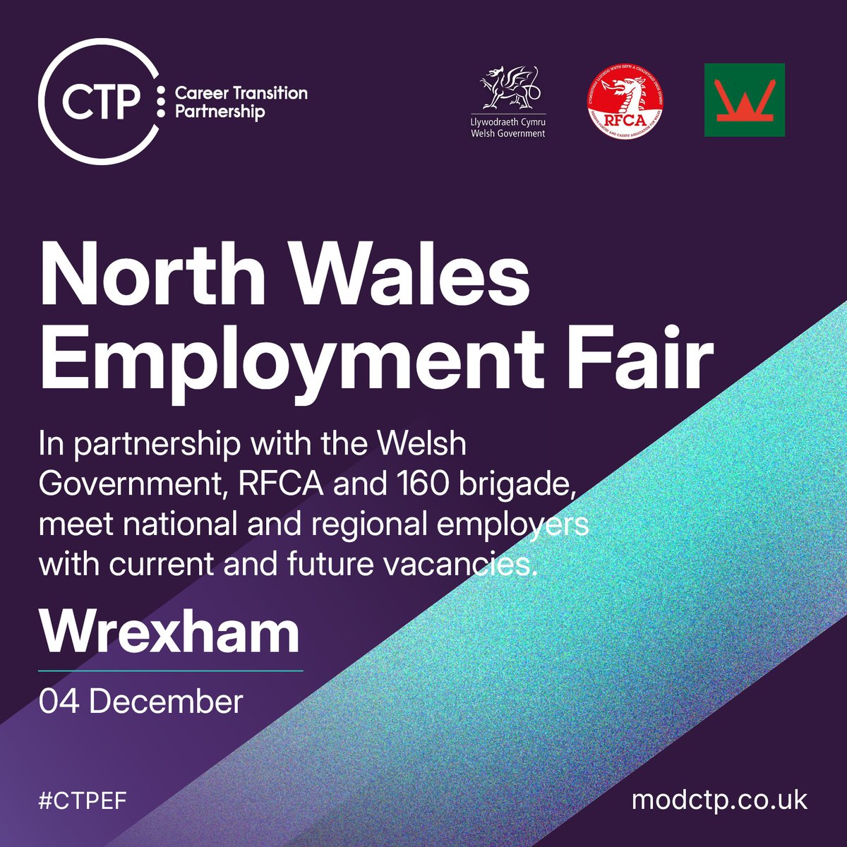 📆 𝗝𝗼𝗶𝗻 𝘂𝘀 𝗶𝗻 𝗪𝗿𝗲𝘅𝗵𝗮𝗺 𝗼𝗻 𝗗𝗲𝗰𝗲𝗺𝗯𝗲𝗿 𝟰 𝗳𝗼𝗿 𝗼𝘂𝗿 𝗳𝗶𝗻𝗮𝗹 𝗘𝗺𝗽𝗹𝗼𝘆𝗺𝗲𝗻𝘁 𝗙𝗮𝗶𝗿 𝗼𝗳 𝟮𝟬𝟮𝟱! We're excited to invite you to a day filled with networking, career opportunities, and expert support. Register here➡️ hubs.la/Q03F_1xx0 #CTP