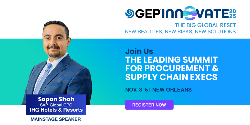 GEP ® (@gep_worldwide) on Twitter photo BREAKING: Sopan Shah, #CPO of <a href="/IHGhotels/">IHG Hotels & Resorts</a>, joins #GEPINNOVATE2025! With 20+ years at Nestlé, Intel and more, he knows what’s at stake and how to lead through uncertainty. Register by August 31 to save 20%: bit.ly/3H6y3VQ BREAKING: Sopan Shah, #CPO of <a href="/IHGhotels/">IHG Hotels & Resorts</a>, joins #GEPINNOVATE2025! With 20+ years at Nestlé, Intel and more, he knows what’s at stake and how to lead through uncertainty. Register by August 31 to save 20%: bit.ly/3H6y3VQ