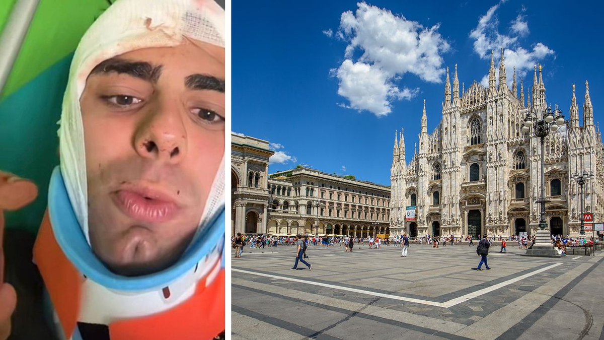 ‘My head was smashed in for a watch!’ — Milan victim warns city is unsafe as Bosnian cousins arrested for spate of violent robberies.
rmx.news/article/my-hea…