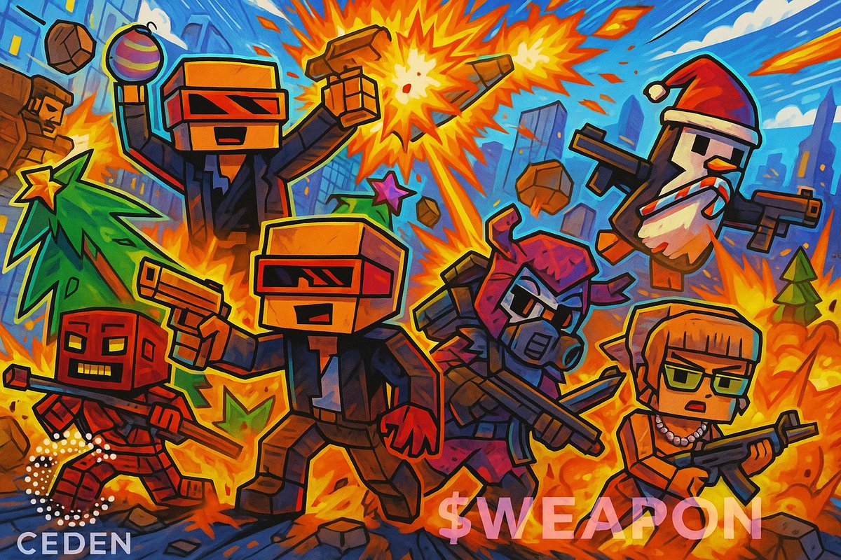 As we enter the commercial prelaunch phase for MEGAWEAPON, we want to bring clarity to the role of $WEAPON in the ecosystem.

A total of 30% of revenue derived from MEGAWEAPON gameplay and ingame asset sales will be used to buy back the $WEAPON token!

Read on for more details ⤵️