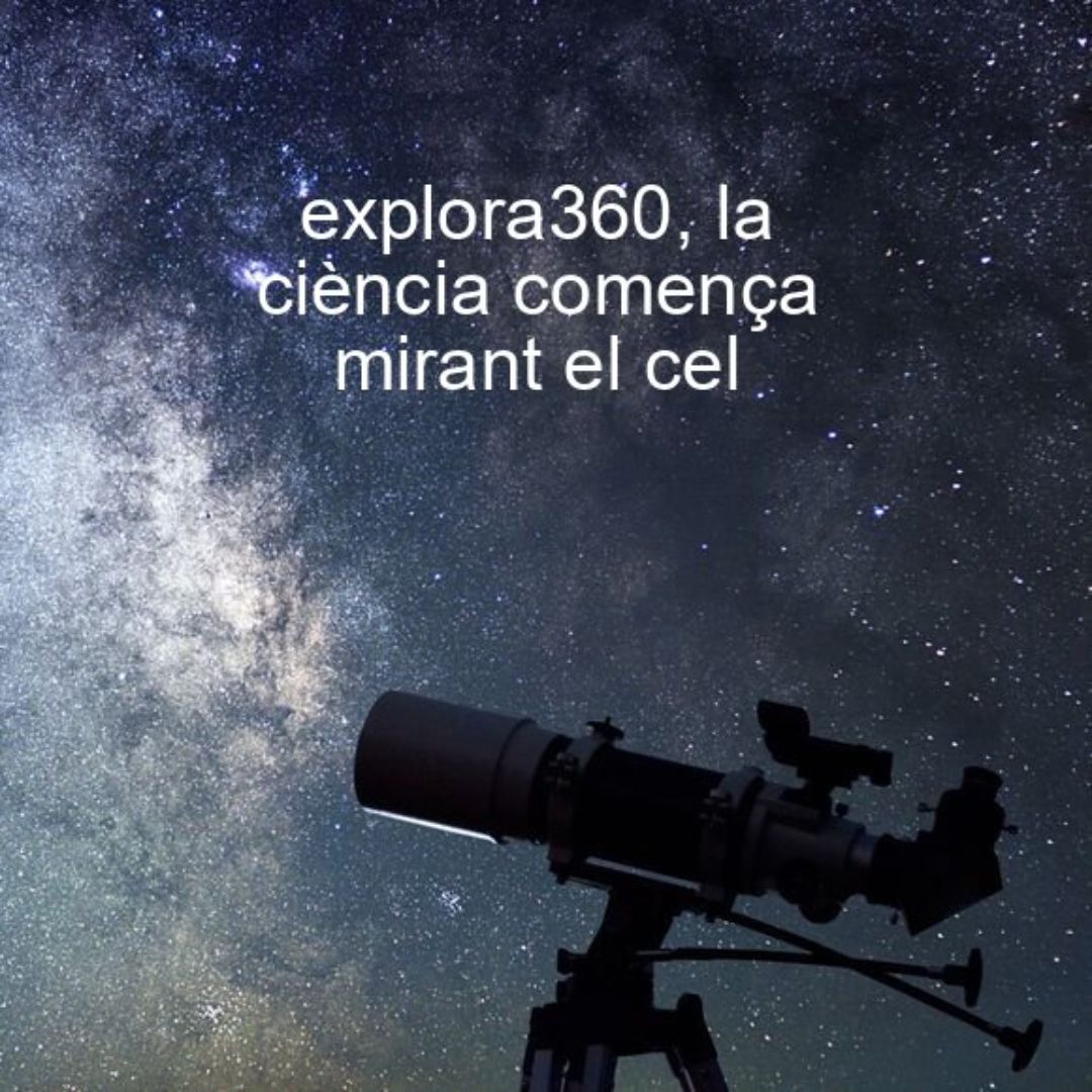 explora360's tweet photo. explora360, la ciència comença mirant el cel.

La fi de les vacances s’apropa i, amb ella, l’oportunitat de convertir aquest nou curs, en un camí per aprendre ciència, astronomia i una mica millor, el món què habitem.

Comencem?🚀 https://t.co/oZhLHjQd5V