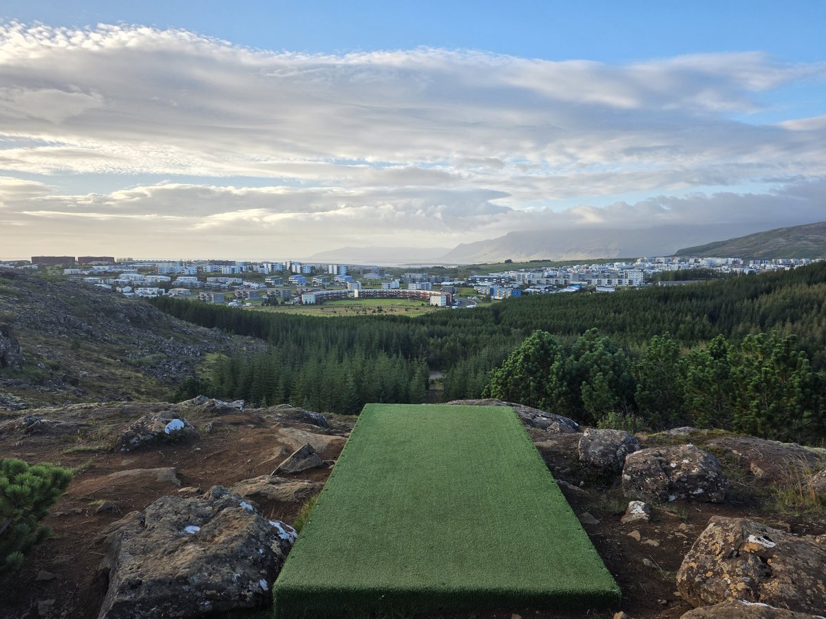 Iconic. Beautiful. Legendary. 

Hole 11. Grafarholt DGC. Reykjavik,  Iceland