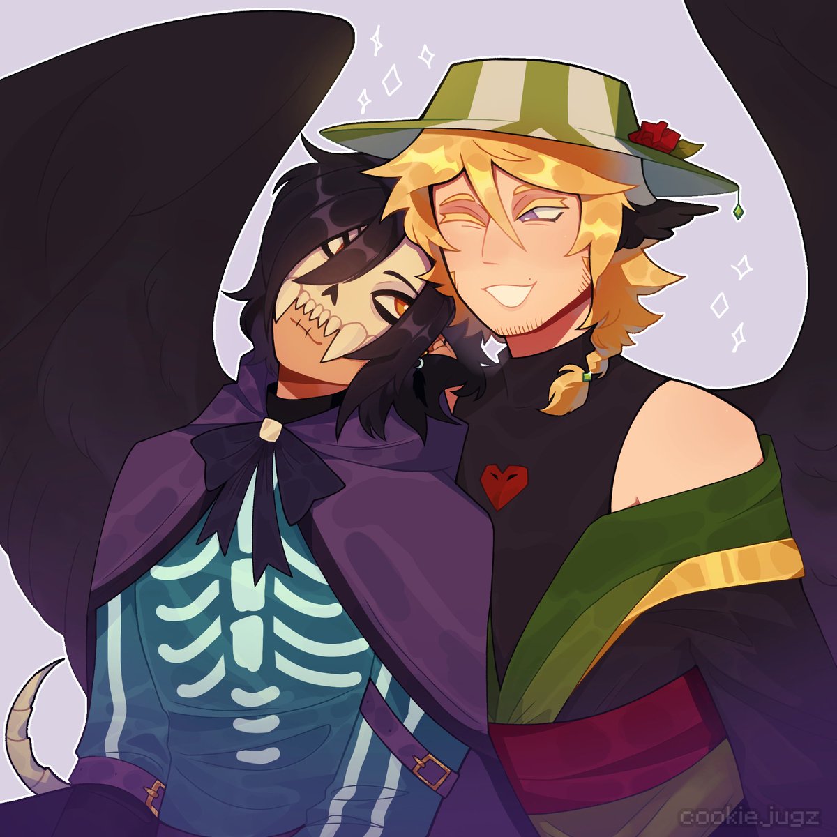 Deathduo commission for <a href="/nonfantastical/">sonata 💫</a> ! 

#deathduo
