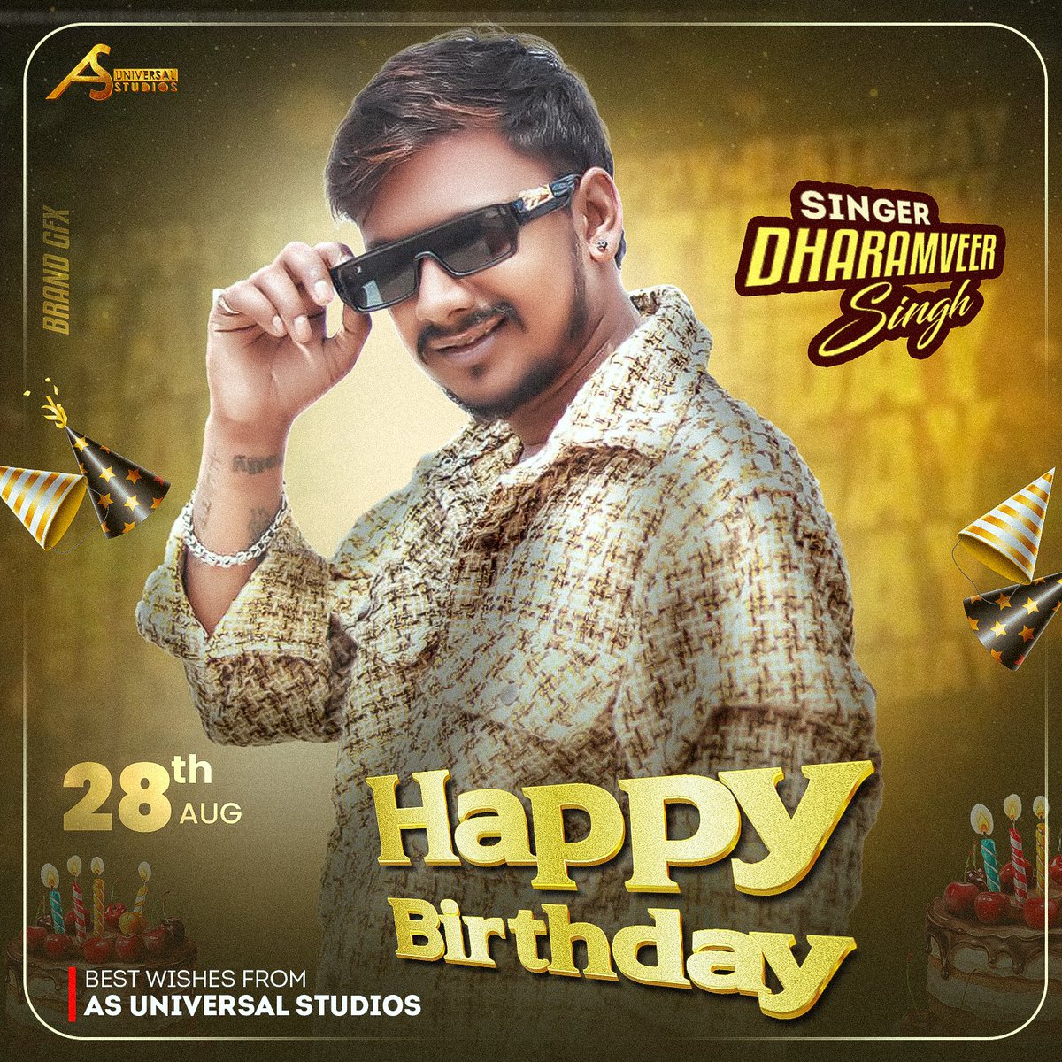 ASUniversalStud's tweet photo. Wish a very happy birthday our beloved DHARAMVEER SINGH ❤️ 
@singerdharamveersingh143 https://t.co/TKgFmLWKGX