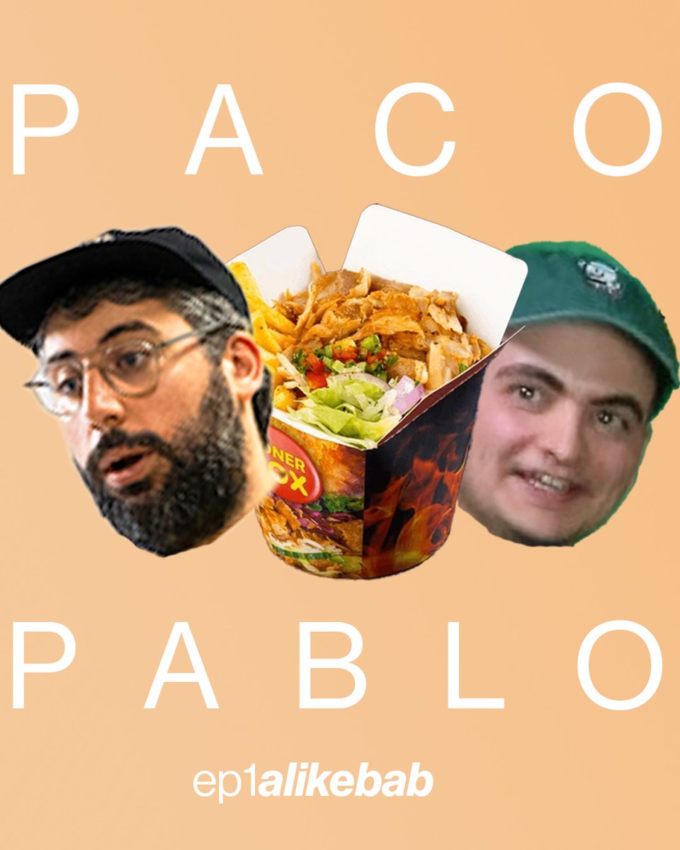 Hoy se estrena "Paco y Pablo", un podcast para el verano que sale el 28 de agosto.

¿En septiembre habrá que echarle más salsa? 
youtu.be/f13ivuGF3Bo?si…