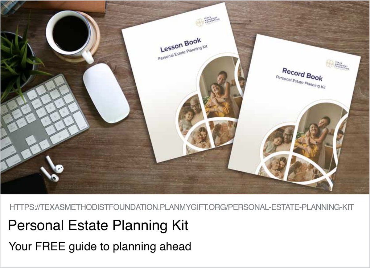 Your values can live on for generations with our FREE Personal Estate Planning Kit. It’s the perfect tool to: ✅ Set family goals ✅ Plan for the future ✅ Protect your loved ones ✅ Share your values for generations to come. Get yours now. 

…xasmethodistfoundation.planmygift.org/personal-estat…