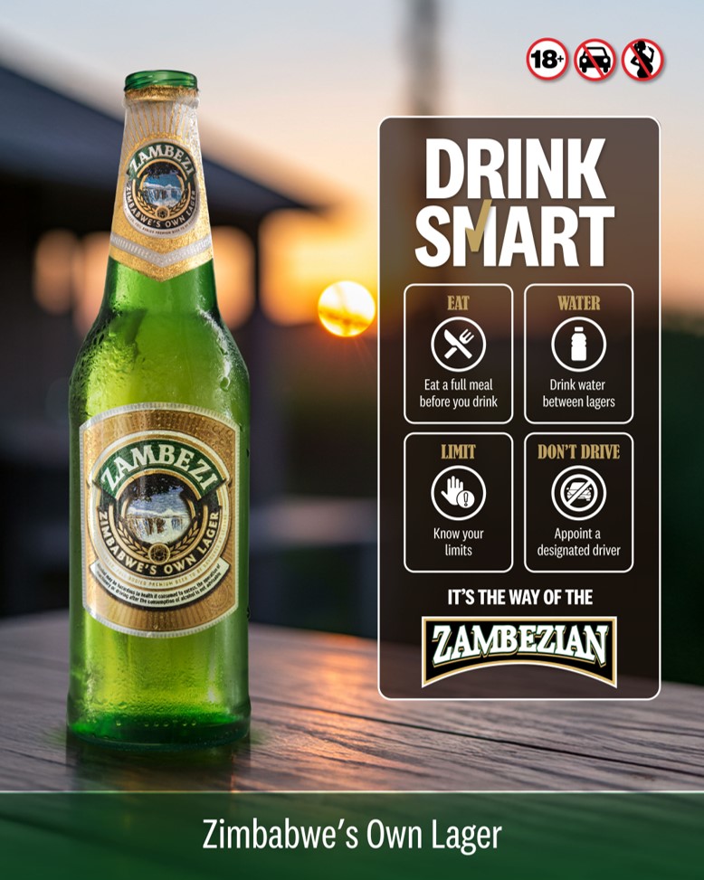 The best stories are the ones you remember with your crew. Look out for your mates. Plan your ride home before the first sip. Savour the moment, savour the taste.
#EnjoyResponsibly #DrinkSmart #ZambeziLager