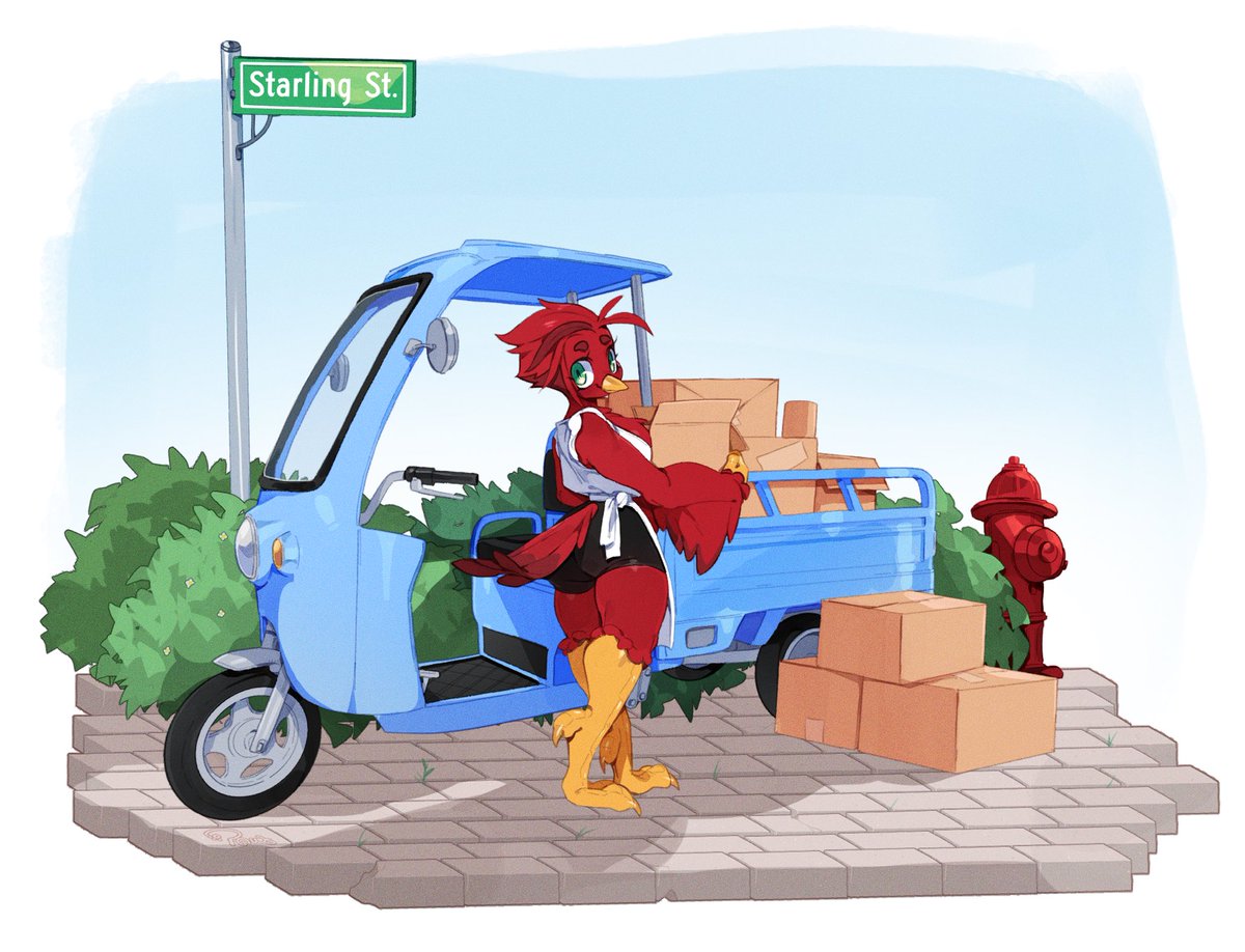 Delivery birb