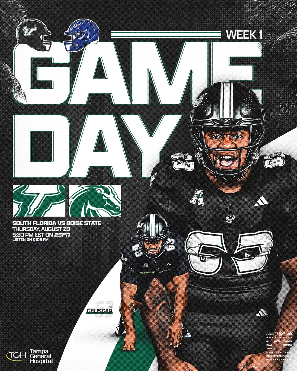 🗣️ IT'S GAME DAY IN THE BAY 

⏰: 5:30 PM
📺: <a href="/espn/">ESPN</a> 
📻: <a href="/MyQ105/">Q105</a> 

#ComeToTheBay | #StayInTheBay