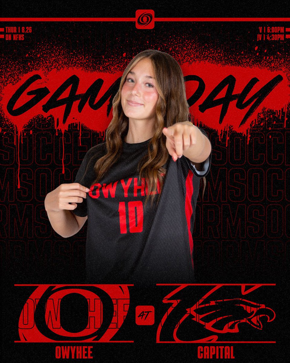 ITS GAMEDAY‼️

⚽️ VS Capital
🗓️ August 28, 2025
⏰ Varsity 6:00 (No JV Game)
📍Capital Soccer Complex
📸 @jocelynbbaker ,Senior

LETS GO STORM