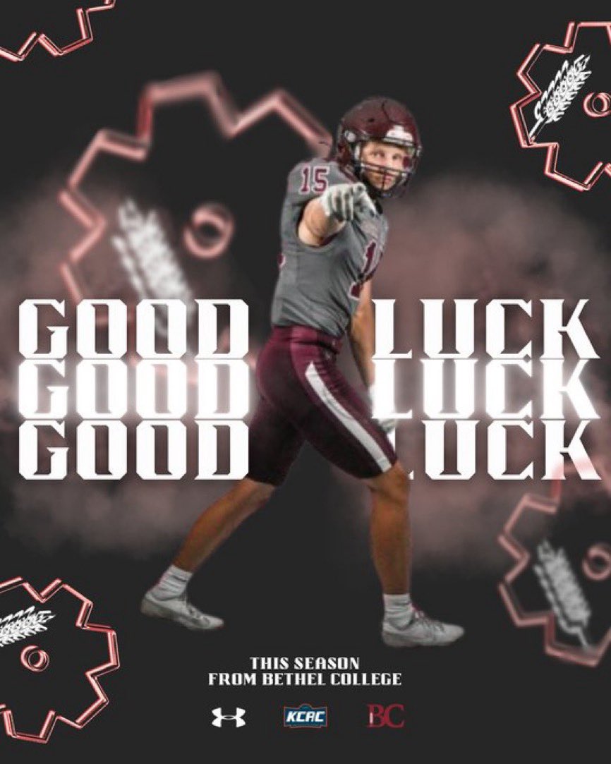 Thank you to <a href="/TheTerryCook/">Coach Terry Cook</a> and <a href="/Threshers_FB/">Bethel College FB</a> for the goodluck this year!