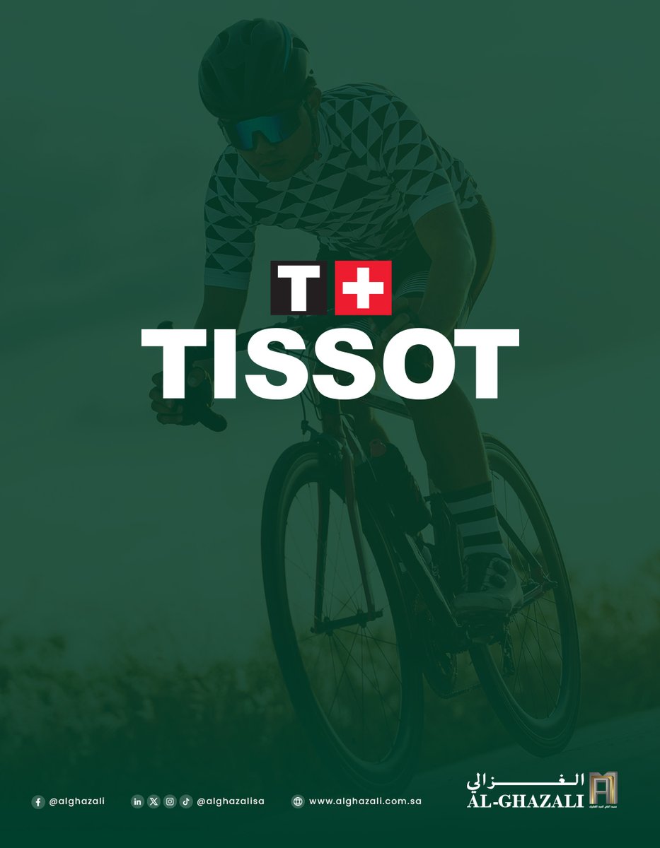 alghazalisa's tweet image. إرث من الدقة السويسرية والأداء الموثوق.
ساعات تيسو متوفرة الآن لدى الغزالي للساعات.
A legacy of Swiss precision and reliable performance.
Tissot watches are now available at Al-Ghazali Watches.
#Tissot #SwissEngineering #AlGhazaliWatches #Timepiece