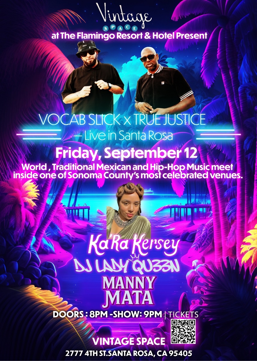 Santa Rosa massive! 🌿🔥 I’ll be performing Sept 12 at 2777 4th St. singing Roots &amp; Culture vibrations all night — forward and come!