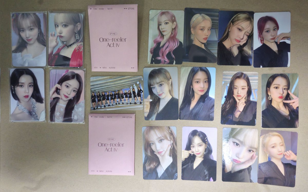 พร้อมส่ง

dicon limited มือ 1 ไม่แกะ 900.-
ที่เหลือแกะแล้วมือ 2 ไม่มีการ์ด 250.-

การ์ดเซ็ต paronama 80.-
การ์ดเซ็ต ktown เซ็ตละ 350.-

ครบ 400.- ส่งฟรี

#IZONE #아이즈원
#ตลาดนัดอจว #ตลาดนัดไอจือวอน
#ตลาดนัดizone #izonemarket