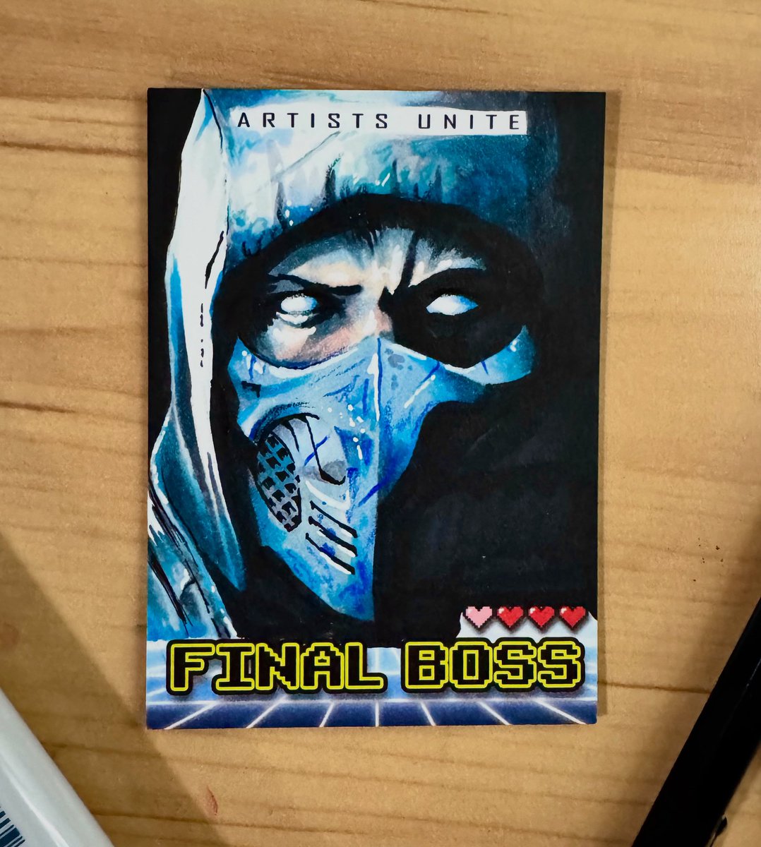 Matthew Maldonado (@darthmaldoart) on Twitter photo Sub-Zero card I drew that I will have with me this weekend at <a href="/cardboardmecca/">The Cardboard Mecca</a> along with a bunch of other new stuff that’s up for grabs for their grand opening! Sub-Zero card I drew that I will have with me this weekend at <a href="/cardboardmecca/">The Cardboard Mecca</a> along with a bunch of other new stuff that’s up for grabs for their grand opening!