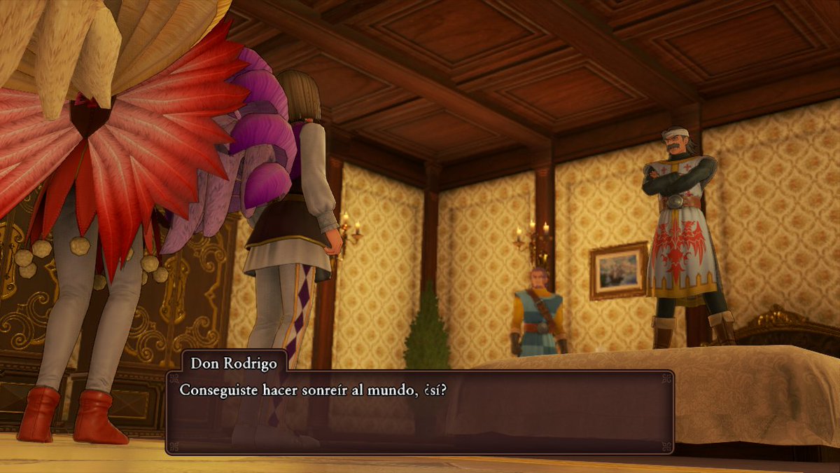 These characters are supposed to represent Spaniards, but I've never heard one end a sentence with "yes?" instead of "no?"