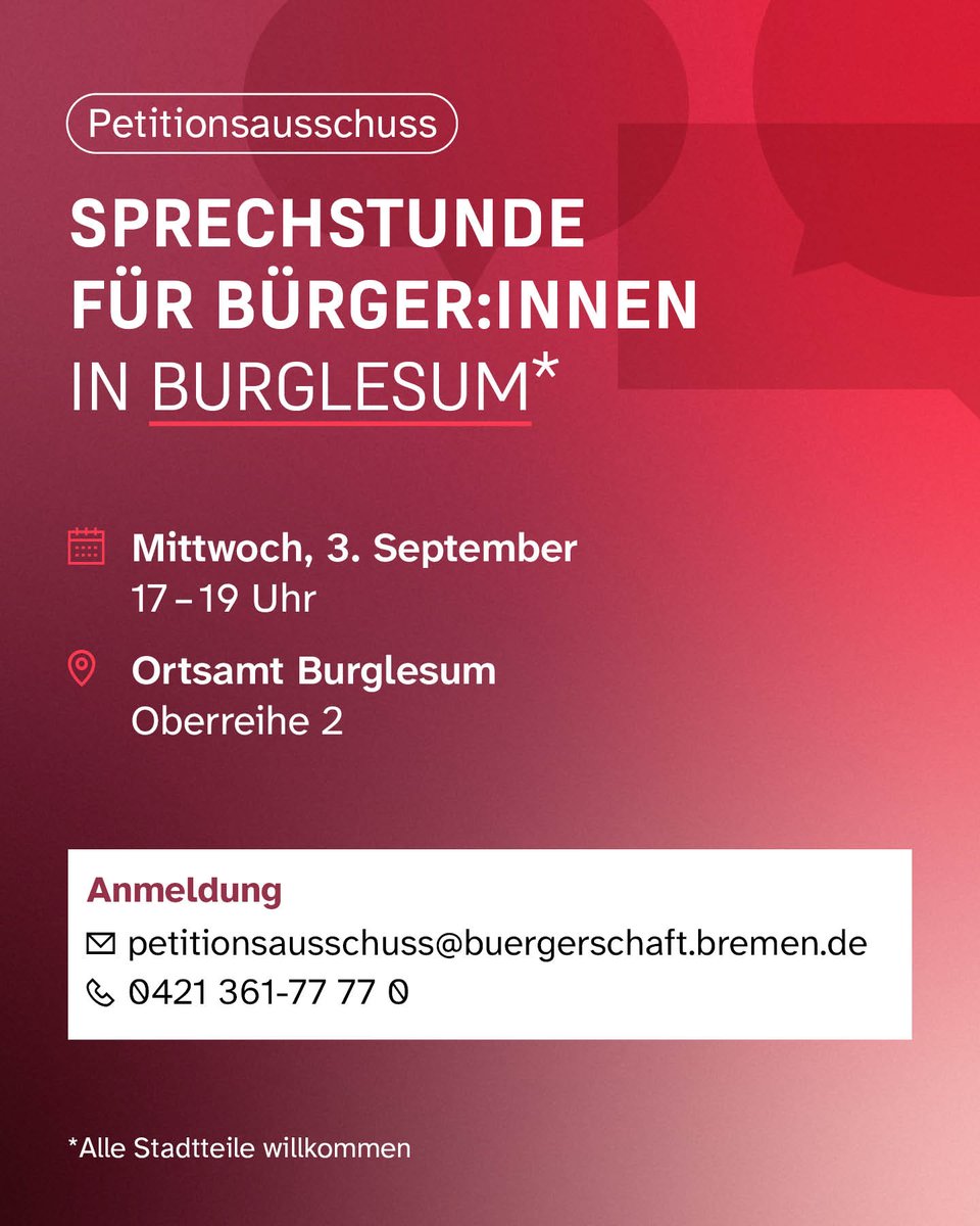 Bremische Bürgerschaft tweet media