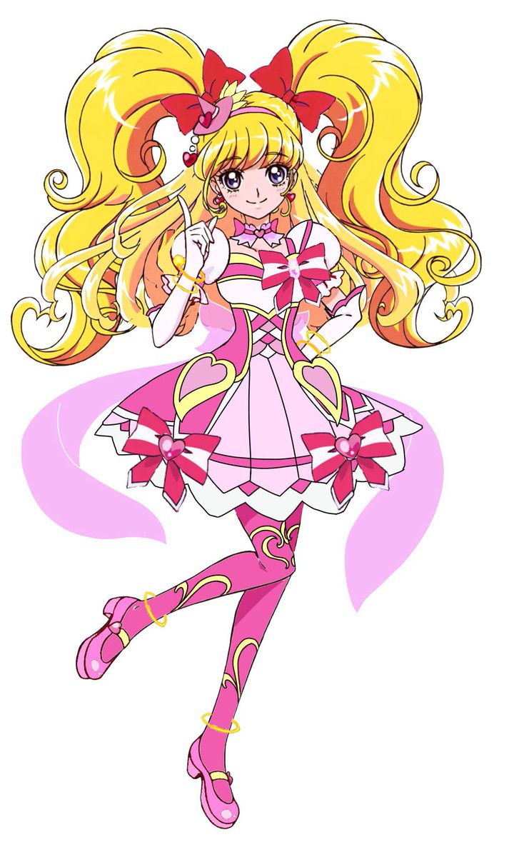 🎀 Cure miracle style pink #AIイラスト︎ #precure mirai asahina