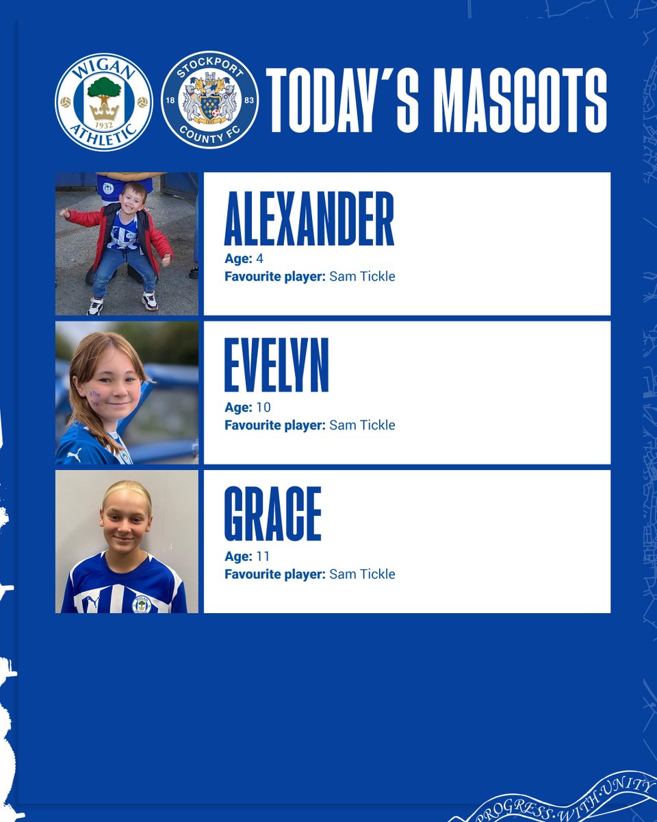 𝙏𝙤𝙙𝙖𝙮’𝙨 𝙈𝙖𝙨𝙘𝙤𝙩𝙨! 😃

Have a great day, guys! 💙

#wafc 🔵⚪️