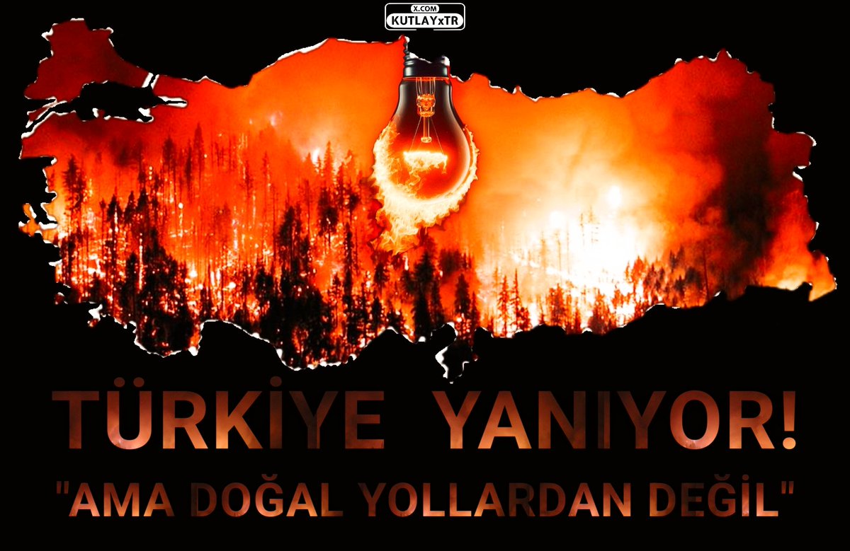 Söndürülür diye umut edemezsiniz, müdahale yerine suçu başkalarına atar.
Kendiliğinden de olsa söner ama sevinemezsiniz, önlem alınmadığı için başa sarar.

#BursaYanıyor #ÇanakkaleYanıyor
#HatayYanıyor #TürkiyeYanıyor