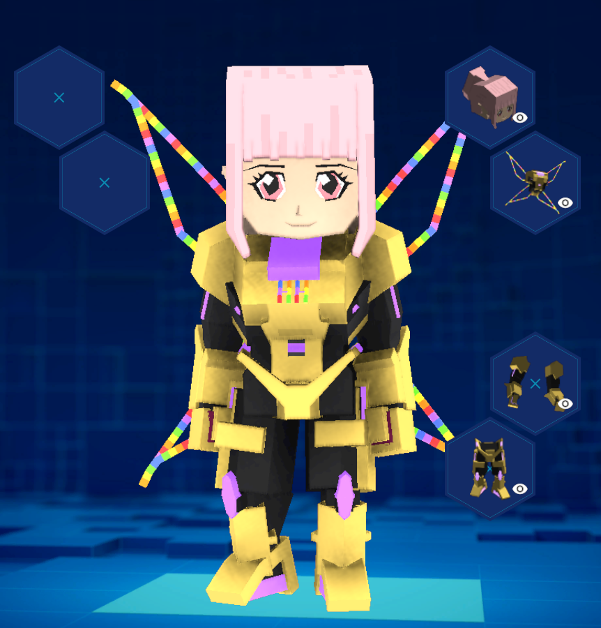 Au24KAY's tweet image. Minting the Rainbow Fairy Mecha Gearset tonight. twitch.tv/au24kay  @ 5 PM ET
#thesandbox