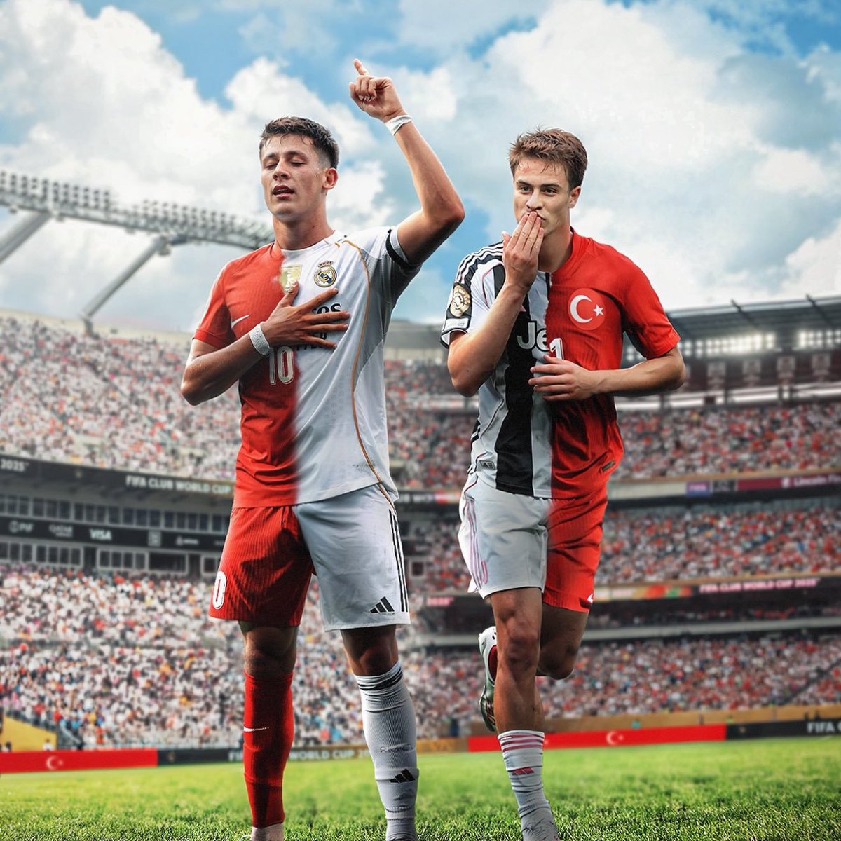 Arda Güler ve Kenan Yıldız, Şampiyonlar Ligi'nde karşı karşıya gelecek.