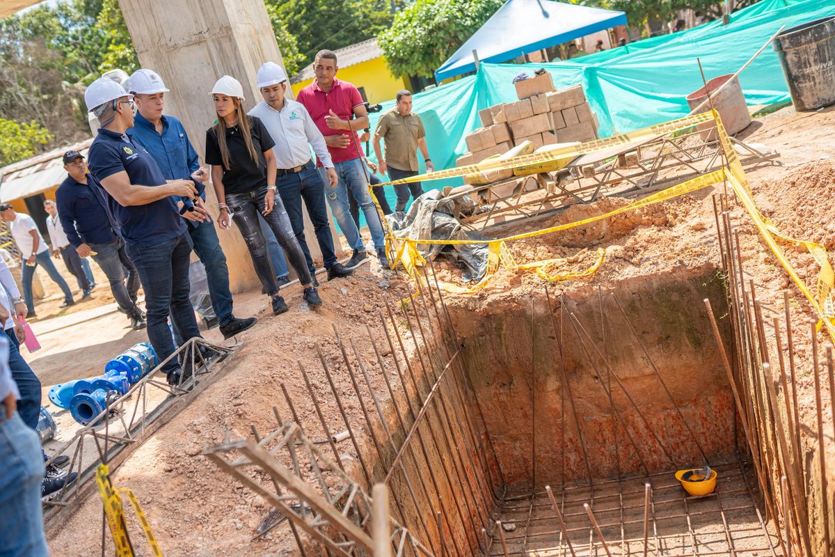 🚰 La gobernadora <a href="/elviamilenasd/">Elvia Milena Sanjuan D</a> lideró una mesa técnica para verificar el avance de una obra clave para el bienestar de la comunidad: la optimización del acueducto del corregimiento de San Sebastián, en el municipio de Curumaní💧

Con corte al 26 de agosto de 2025, el proyecto