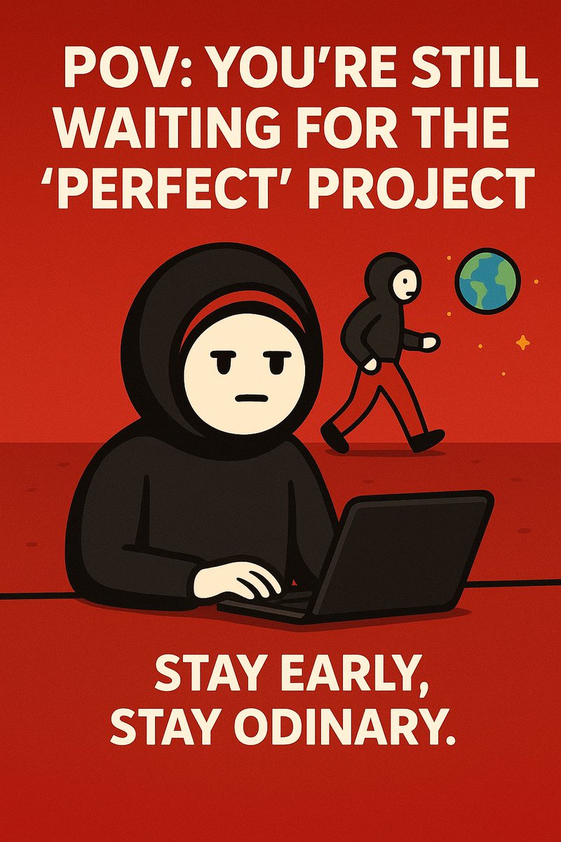 odinarysol's tweet photo. POV: You’re still waiting for the ‘perfect’ project while Odinary is right here 👀🚀
Stay early, stay Odinary. 🌍✨
#Odinary #Crypto #Airdrops #Web3 https://t.co/LepfdbfOGB