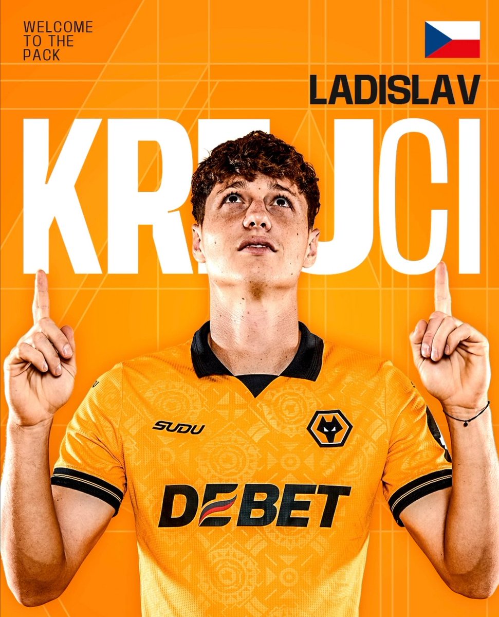 • ✍️✅️ | 𝐎𝐅𝐈𝐂𝐈𝐀𝐋! O Wolverhampton Wanderers anunciou a contratação do zagueiro tcheco Ladislav Krejčí, do Girona, de 26 anos de idade.

O zagueiro chega ao Wolverhampton após ser comprado em um acordo com o clube espanhol por €23 milhões de euros + €7 milhões