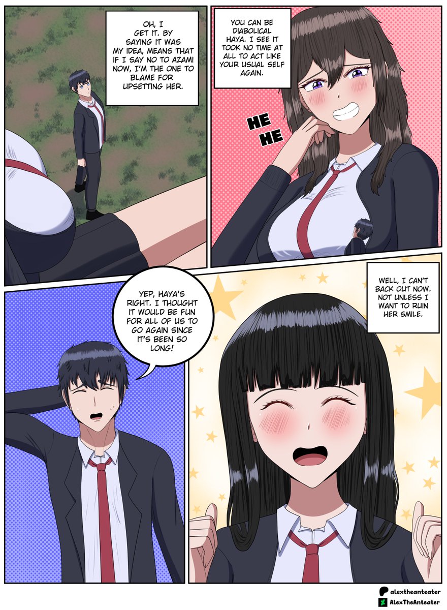 My Childhood Friends Are Both 10 Meters Tall - Page 57

#10meterstall #giantess #sizetwitter