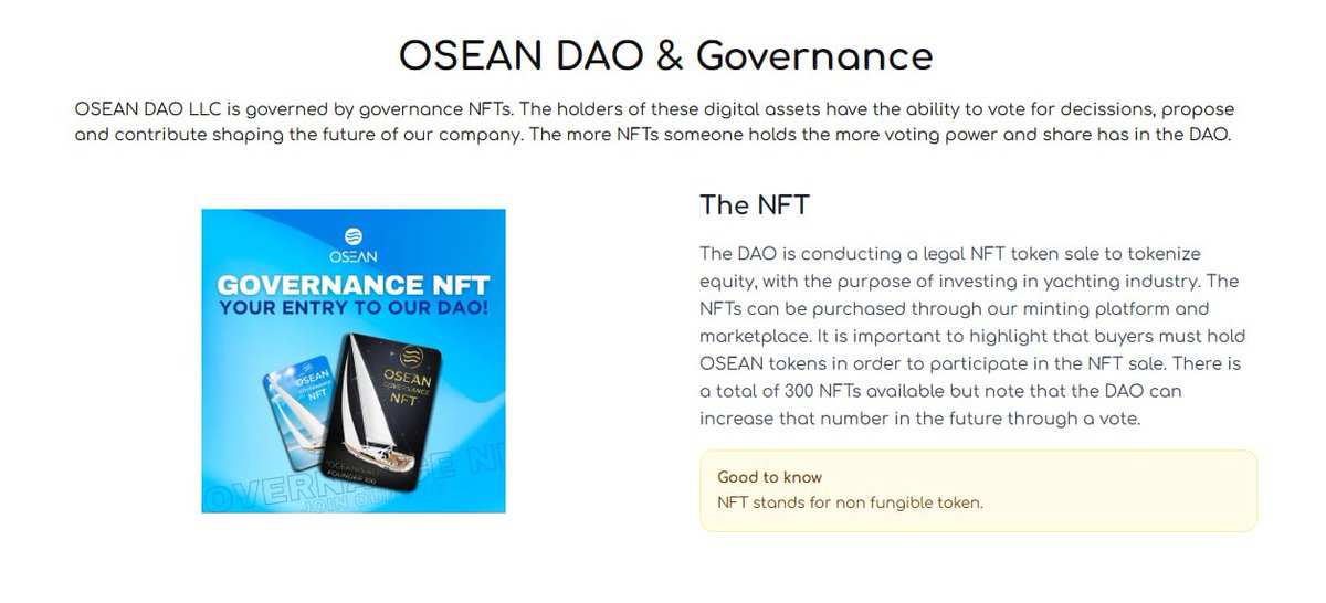 OseanDao's tweet image. OSEAN has  released a powerful tool for sailors and everyone looking to book a private cruise in the most popular destinations around the world.

OSEAN token now delivers fast, secure payments with unprecedented cashback and rewards, while OSEAN DAO opens access to fractional…