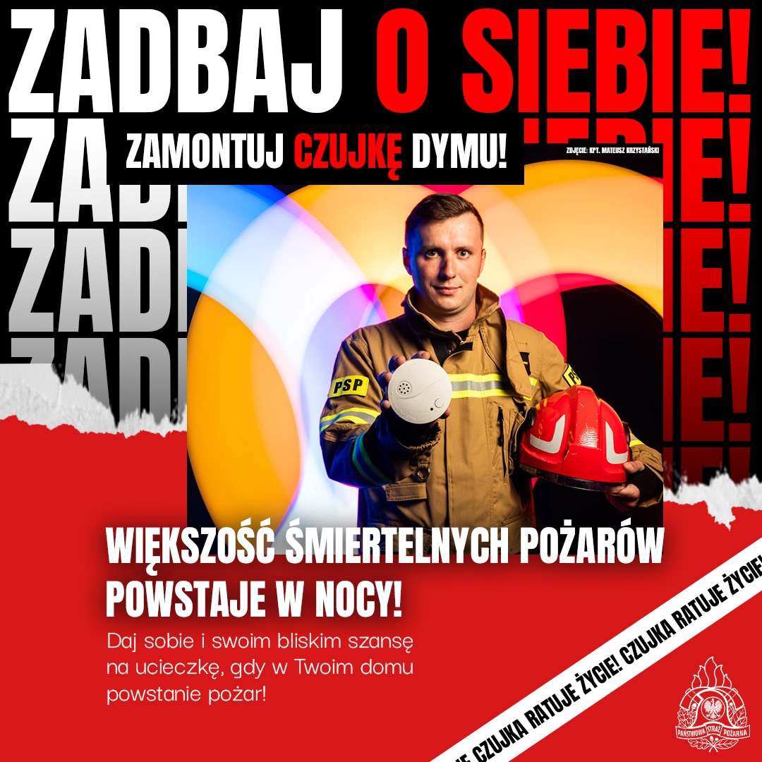 PSP_Zagan's tweet photo. A czy Ty masz u siebie zamontowaną czujkę dymu?🔥🔔📣📢Jeśli tak, to napisz komentarz TAK!
UDOSTĘPNIJ ten post i pokaż, że zależy Ci na bezpieczeństwie swoich bliskich! 👱👫👨‍❤️‍💋‍👨👩‍🍼 https://t.co/tZJ625WrUF