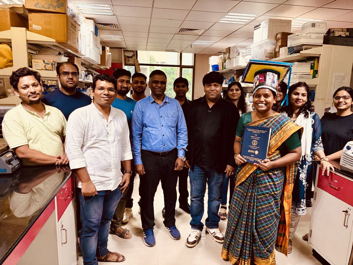 Congratulations Rekha for successful defense and becoming Doctorate💐💐