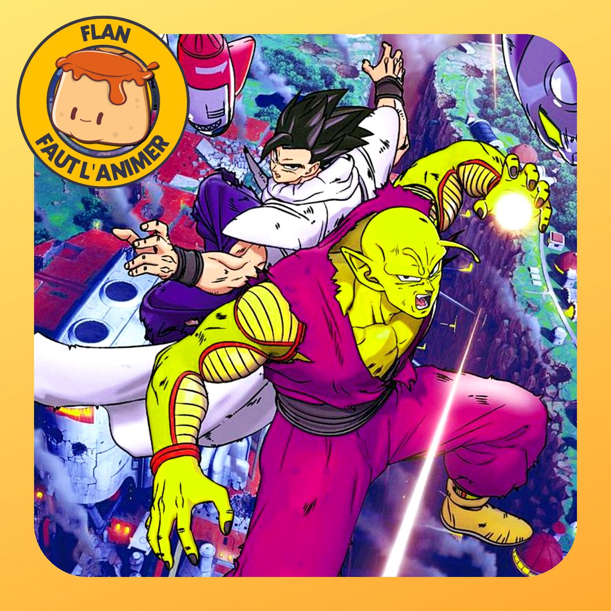 C'est deux héros qui sont pas là, donc y'a un vieux méchant vert finalement gentil et un prof à lunette qui doivent sauver le monde. Dragon Ball Super: Super Hero, c'est du FLAN ou c'est pas du FLAN ?

Avec <a href="/InspecteurSauce/">Pablo</a> !
👇👇👇