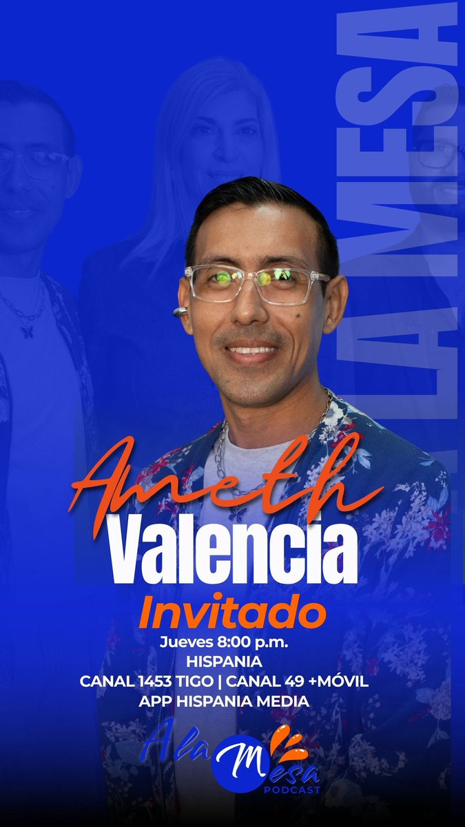 ¡Buenos días! Hoy a las 8pm en <a href="/HispaniamediaTv/">Hispania Media TV</a> no se pueden perder <a href="/alamesatv/">alamesatv</a> con invitados especiales desde la #FilPanama2025
.
.
#alamesatv #hispaniamedia #Panama #Gabomchef #Podcast